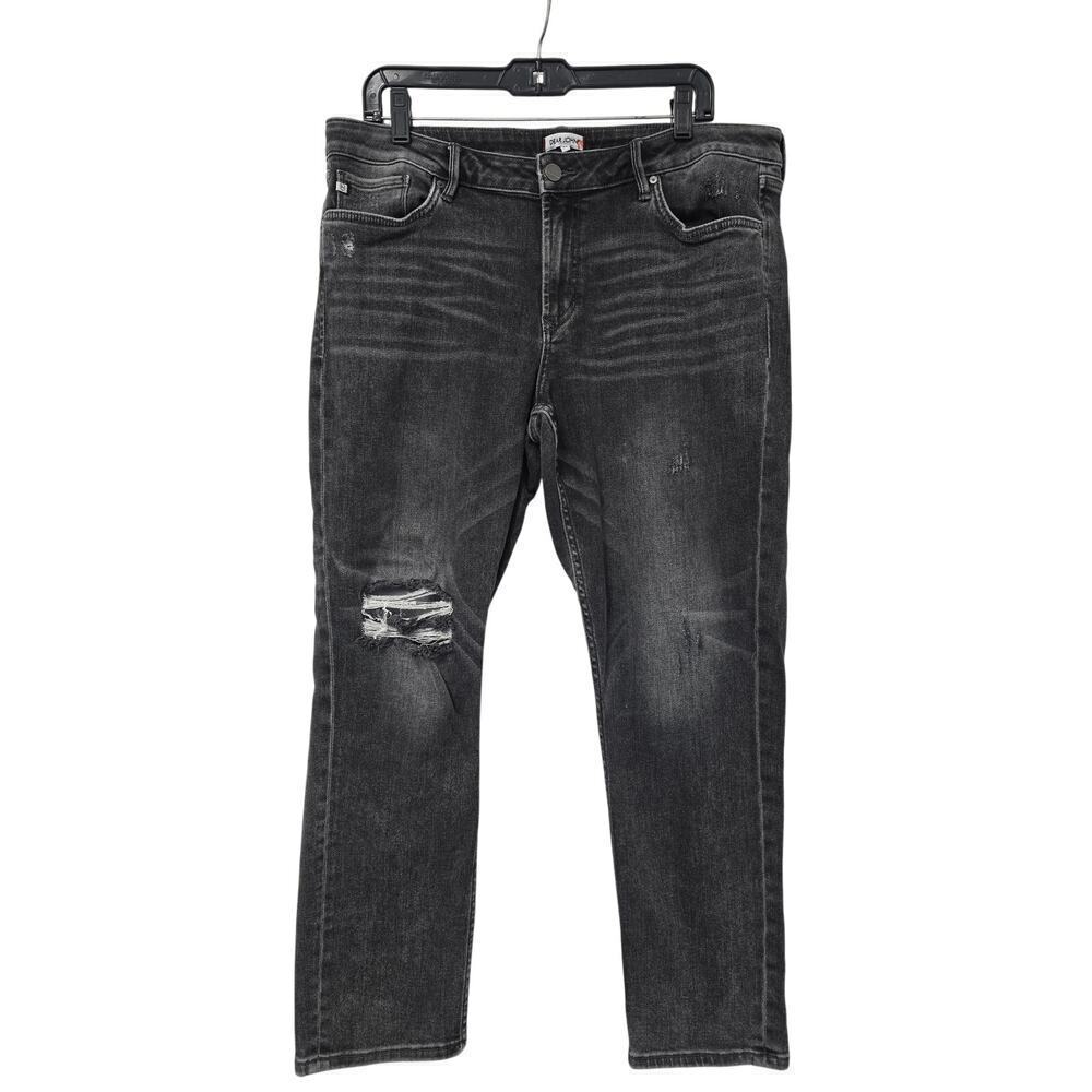 Dear John Womens Straight American Classic Distressed Size 31 Black